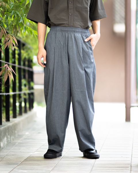 フレッシュサービス 26SS CORPORATE WIDE EASY PANTS(FSC262-40014B)H.GRAY☆5月30日(土)発売！