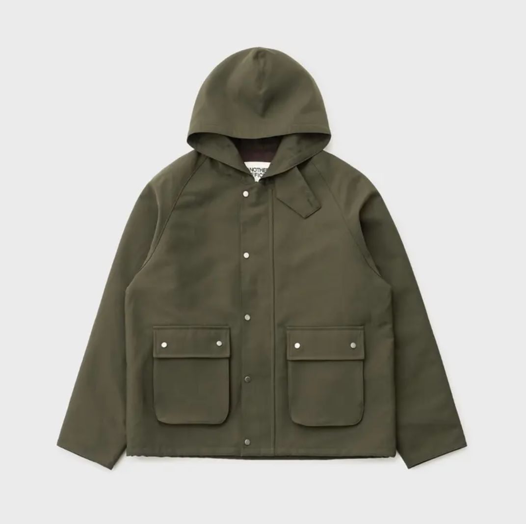 ANOTHER OFFICEアナザーオフィス Hood Neo British Jacket (AOEWPD006)Olive Drab