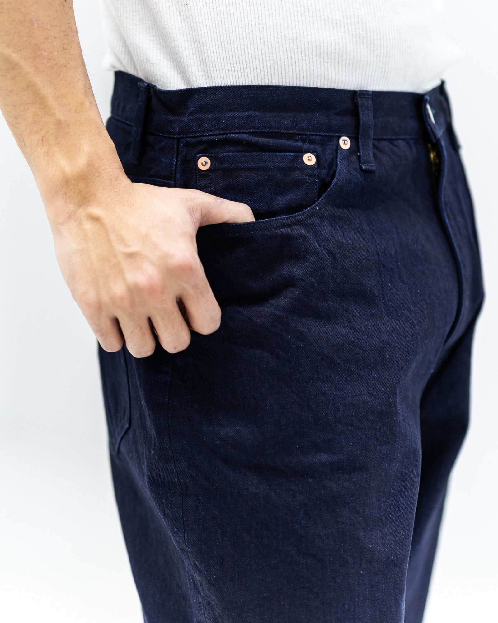 S.F.C 25FW エスエフシー  5 POCKET DENIM(SFCFW25P02)D Navy