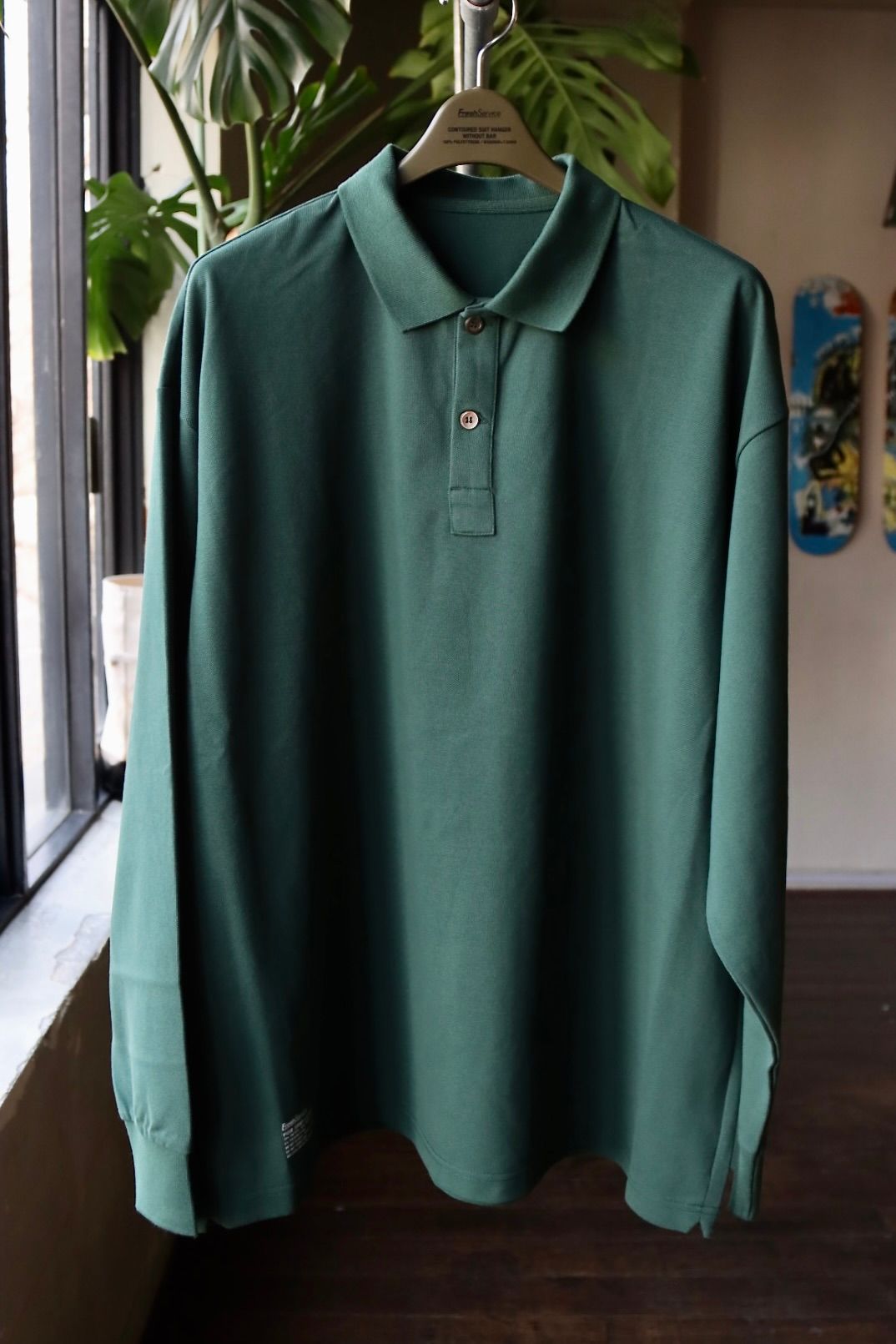 FreshService - フレッシュサービス23SS PIQUE JERSEY L/S POLO