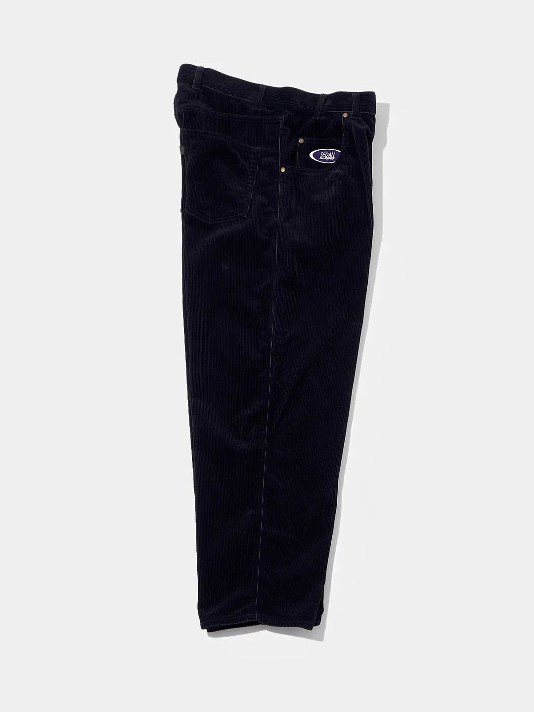 セダンオールパーパス23FW OVAL LOGO CORDUROY PANT(SD23F-PT06)NAVY