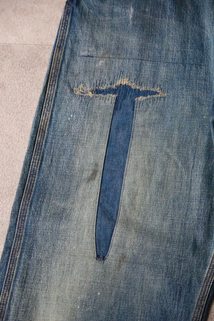 BOW WOW 25FWバウワウ LAPD PRISONER DENIM PANTS AGED(BW252-LPDPA)AGED INDIGO★8月30日(土)11:00発売！
