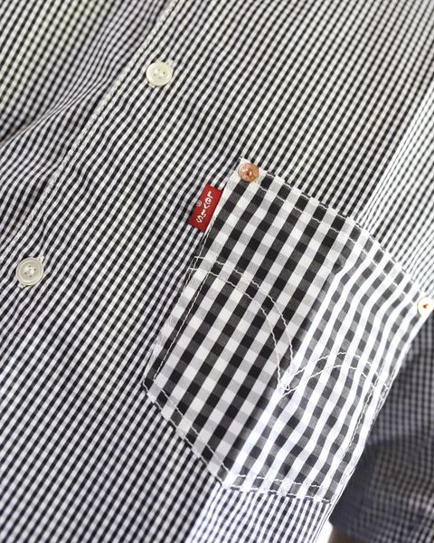 eYe JUNYA WATANABE MAN 24SS Levi's Wネーム S/Sシャツ style 2024.5.17