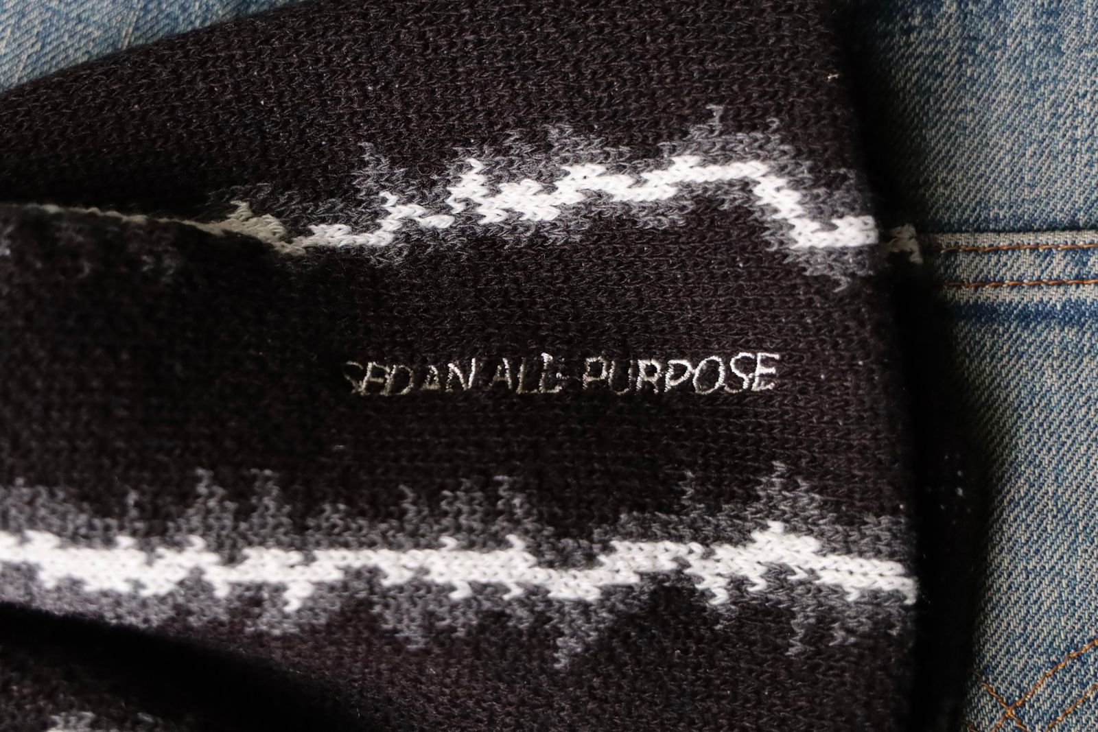 セダンオールパーパス FW24 Thunder Beanie(SD24F-CP05)  Black Thunder