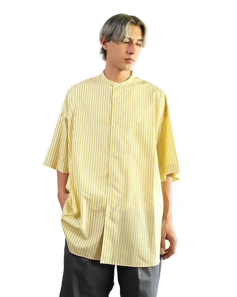 Graphpaper - グラフペーパー24SS シャツ SIDOGRAS S/S Oversized Band 