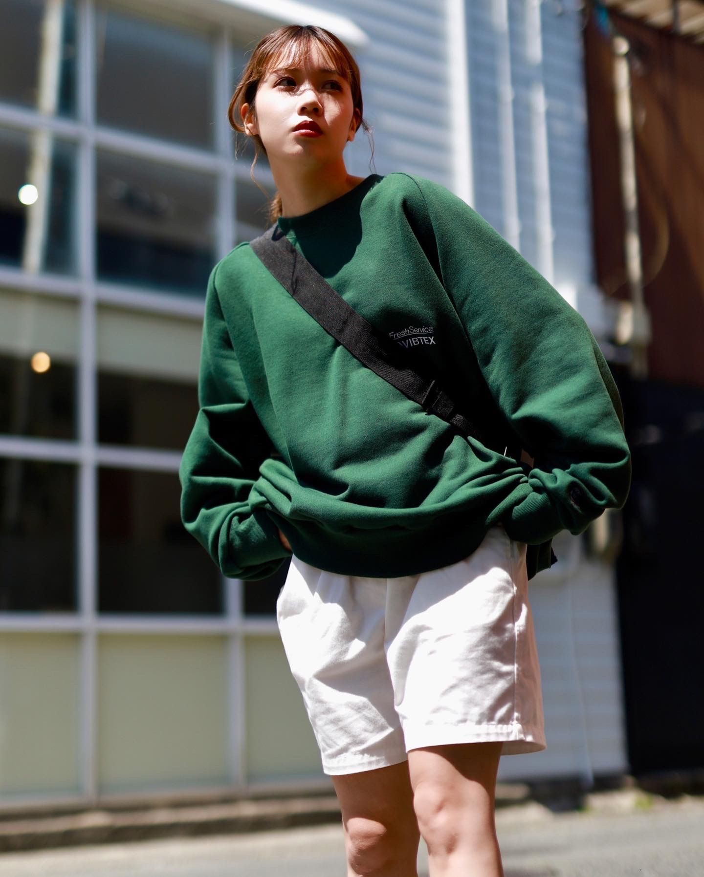 VIBTEX for FreshService SWEAT CREW NECK PULLOVER
