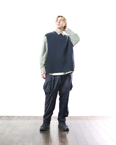 S.F.C-Stripes For Creative- 24SS 新作BIOVER CREW VEST＆6 POCKET PANTS style 2024.2.22