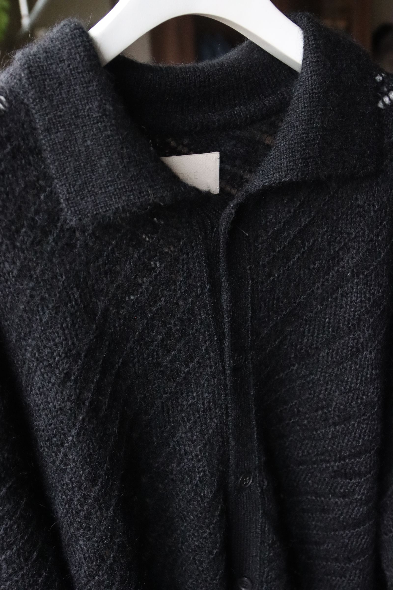 YOKE - YOKE ヨーク24SS SILK MOHAIR BUTTONED CARGIGAN