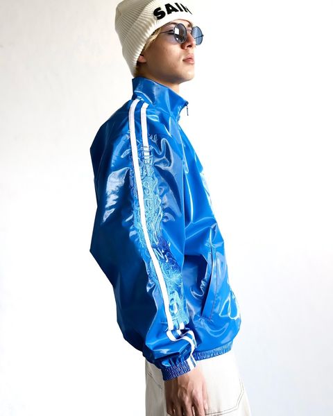 doublet 24SS 新作 LAMINATE TRACK JACKET スタイル