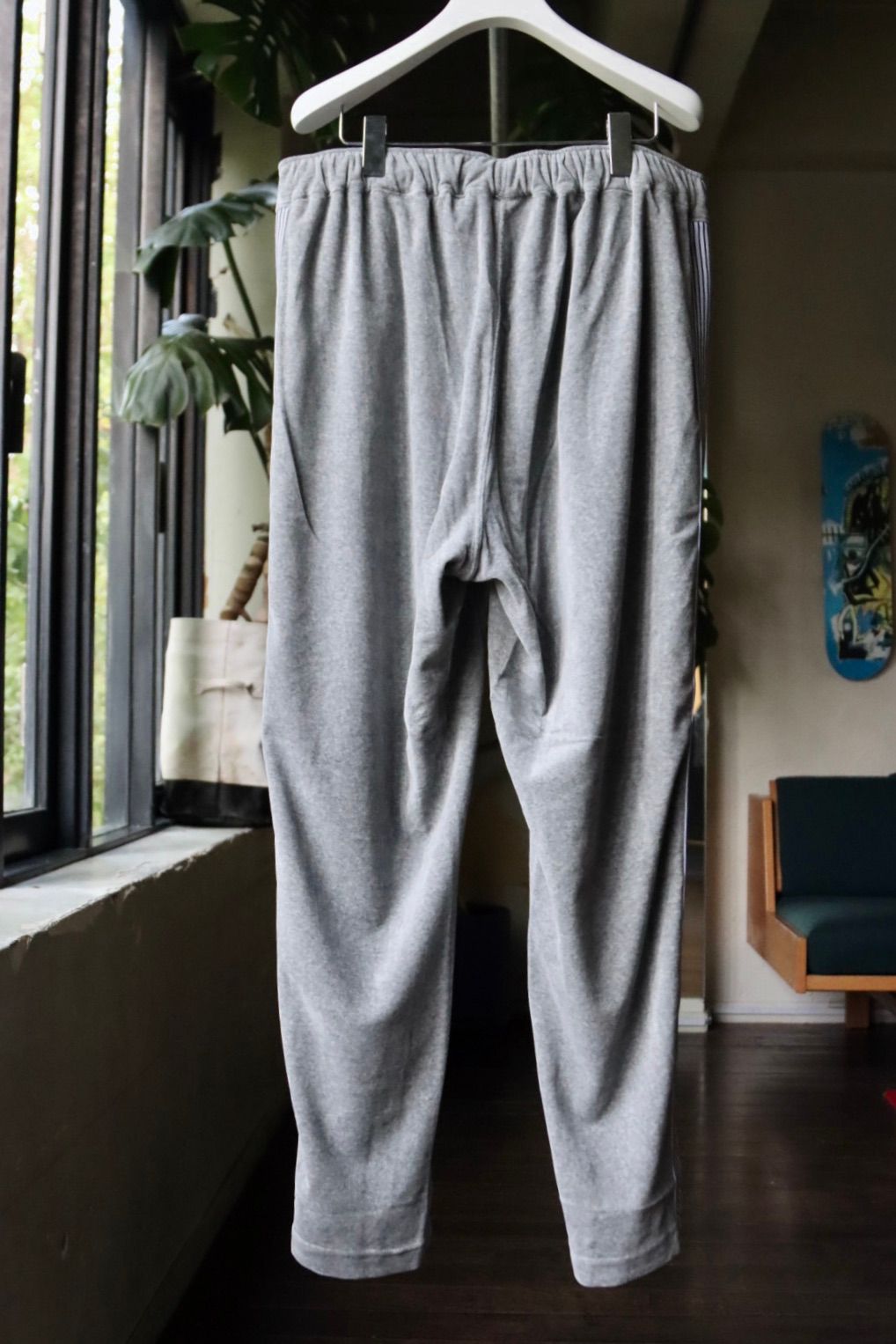 S.F.C 23FW VELOUR TRACK PANTS(SFCFW23CS07)Grey