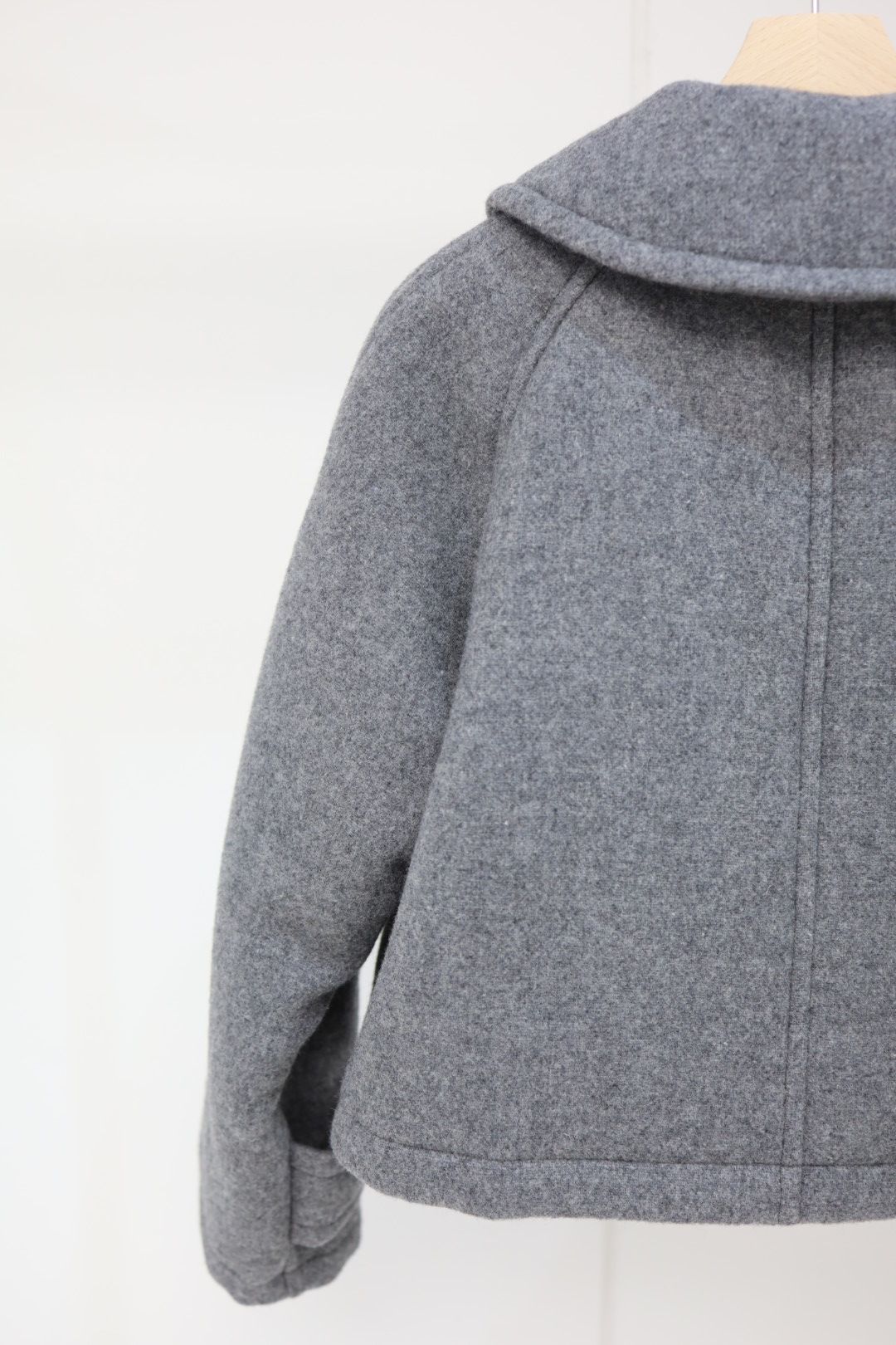 tao 26FW ウールエステルフラノ先染ジャケット(TR-J007-051-2)TOP GRAY☆10月16日(金)発売！