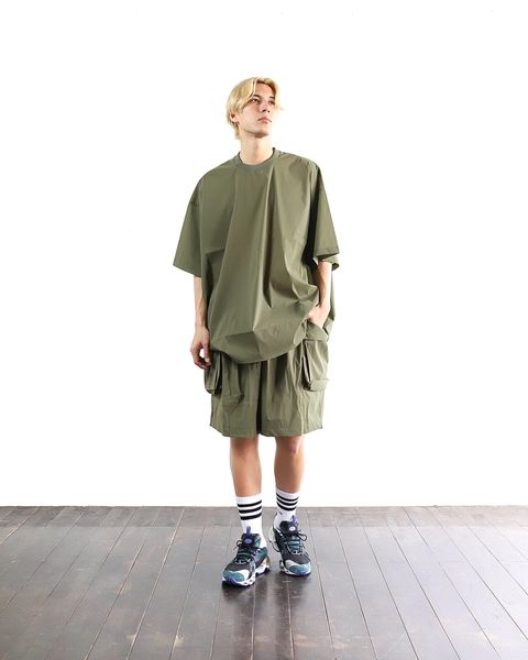 S.F.C-Stripes For Creative- 24SS 新作BIG NYLON ROUND SS TEE style 2024.3.28