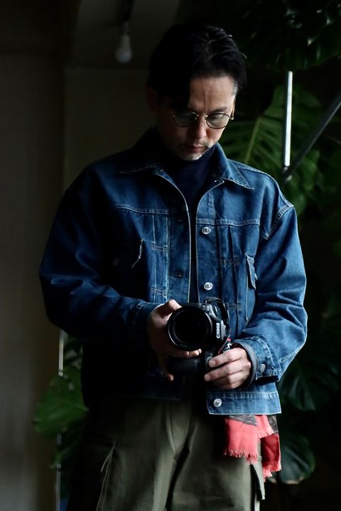 A.PRESSE 23SS 2nd Type Denim Jacketスタイル
