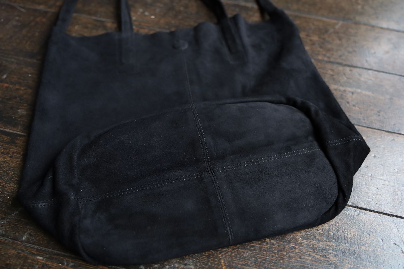 Morphee / モルフェトートバッグ 3WAY MIDIUM TOTE(LONG)OIL SUEDE BLACK☆3月7日発売！