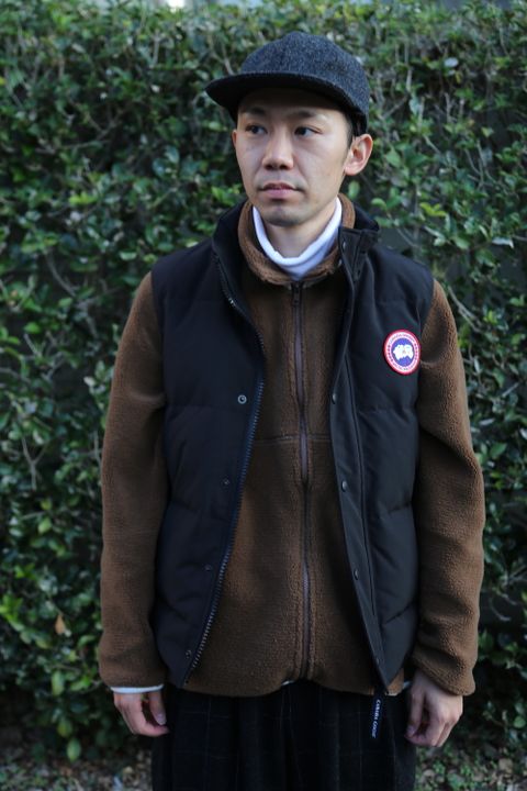 CANADA GOOSE GARSON VEST "BLACK"Style.2020.11.16.