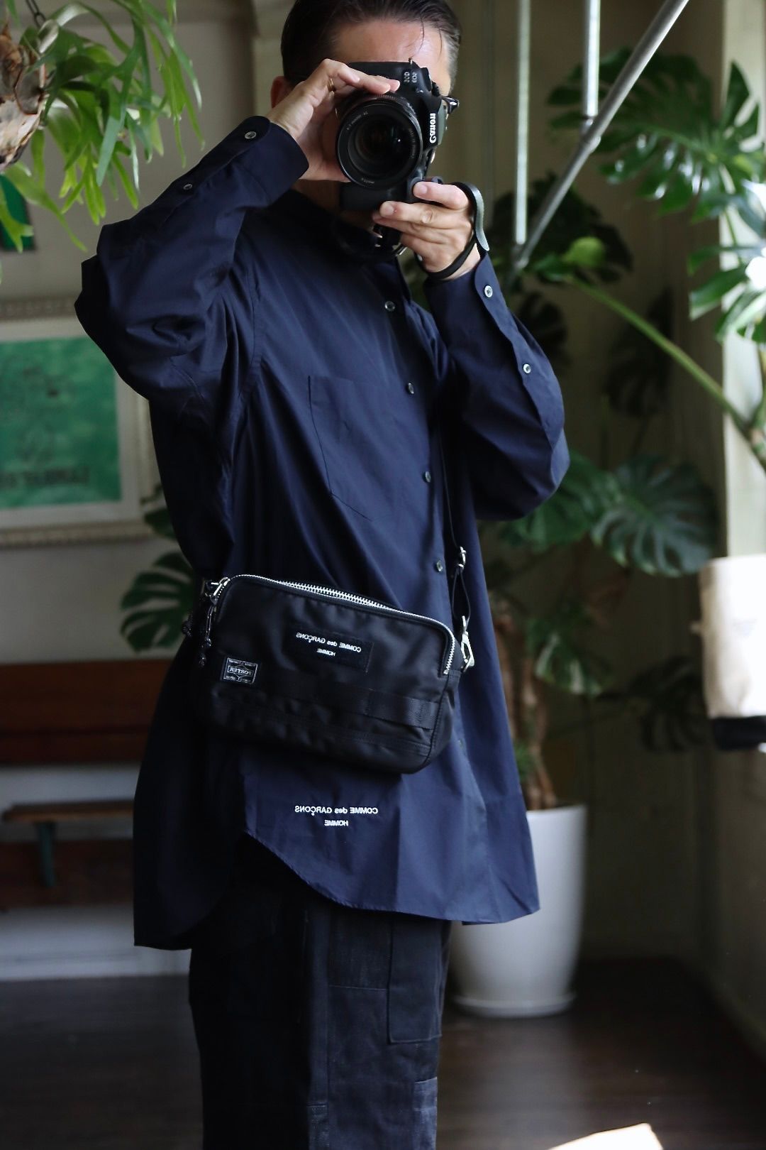 コムデギャルソン comme des garocons 22AW サドルバッグ