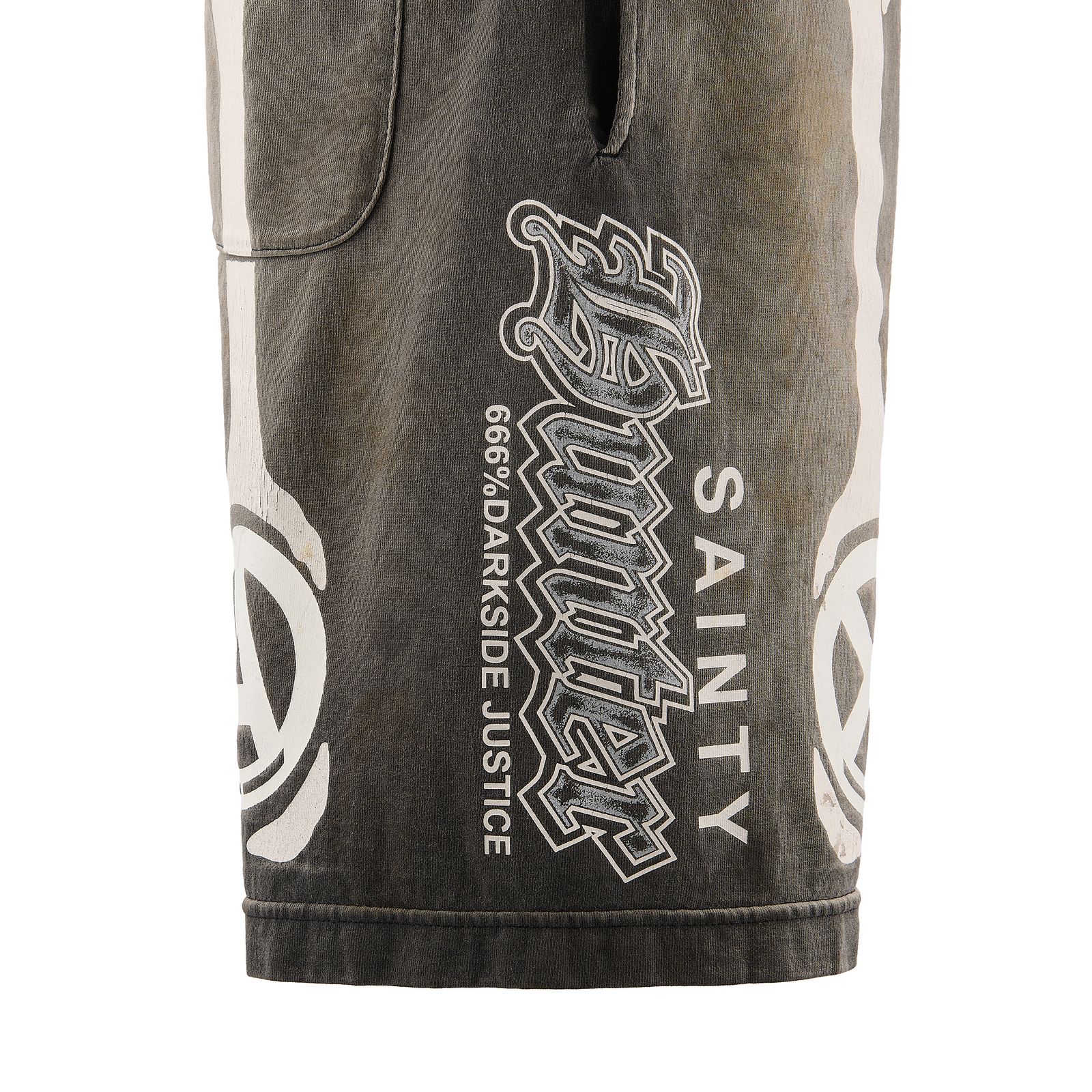 セントマイケル 26SS BH_CUT SEW SHORTS/BONE (SM-MK8-0000-C33)BLACK☆2月21日(土)10:00発売！