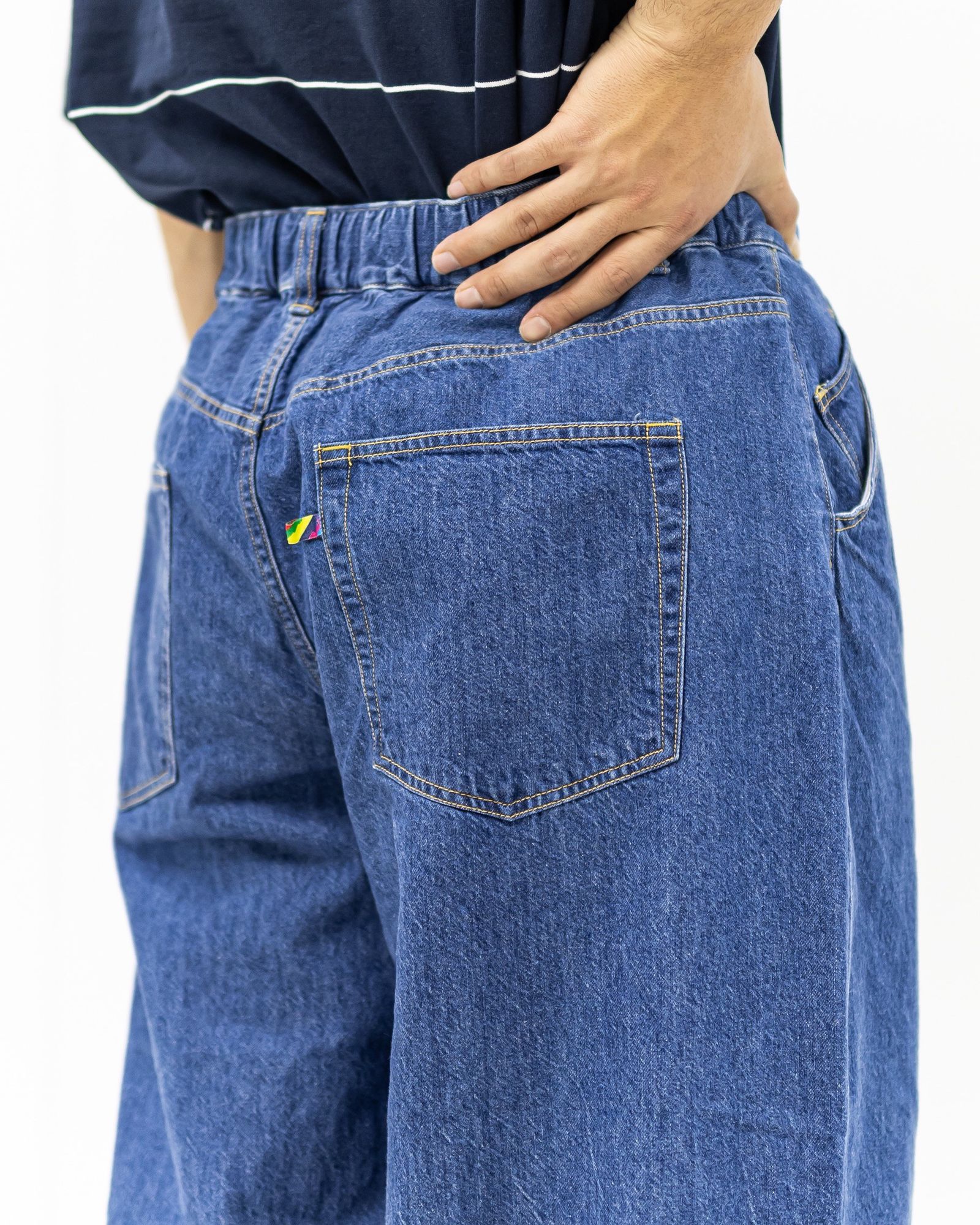 イズネス 26SS パンツ 5-Pocket Balloon Pants /Enzyme Wash(26SS_34_1006AWBALOON5PK01-2)INDIGO ENZYME WASH☆新作発売！