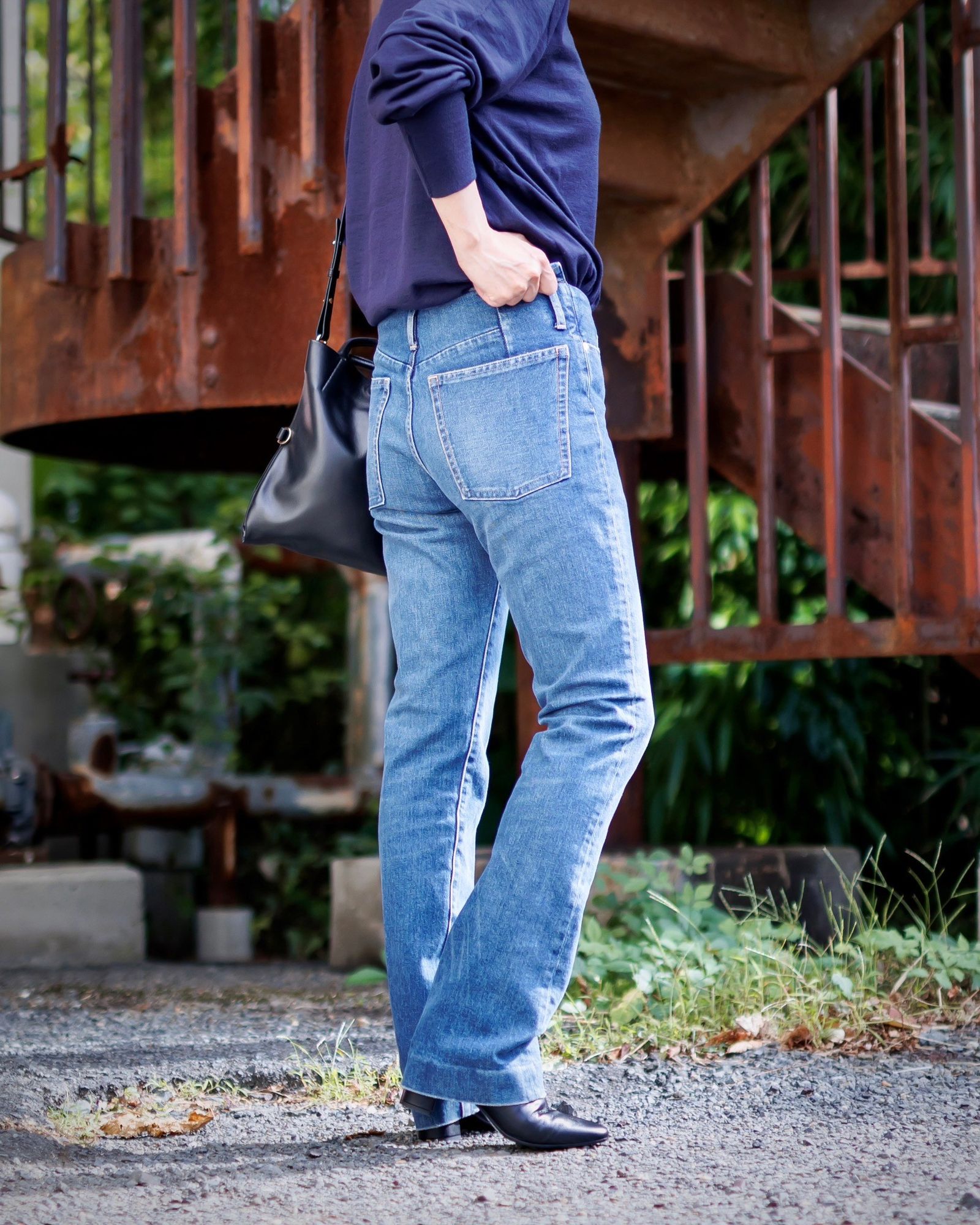 TANAKA 24FW 新作SLIM JEAN TROUSERS style.2024.9.29 | 5498 | mark