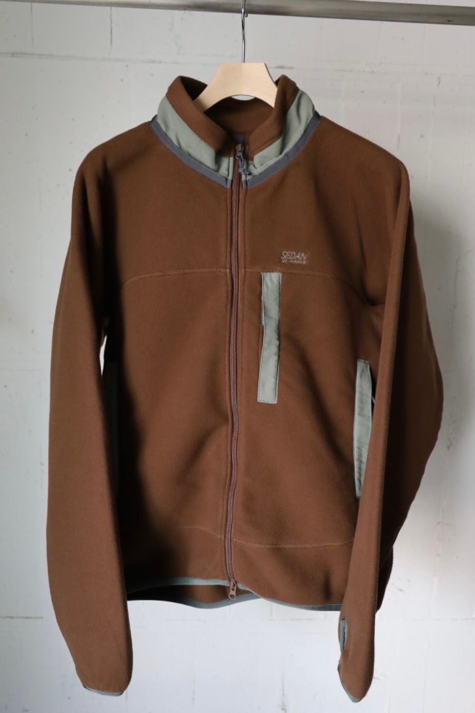 セダンオールパーパス FW25 Fleece Full Zip Jacket(SD25F-CT08)Brown