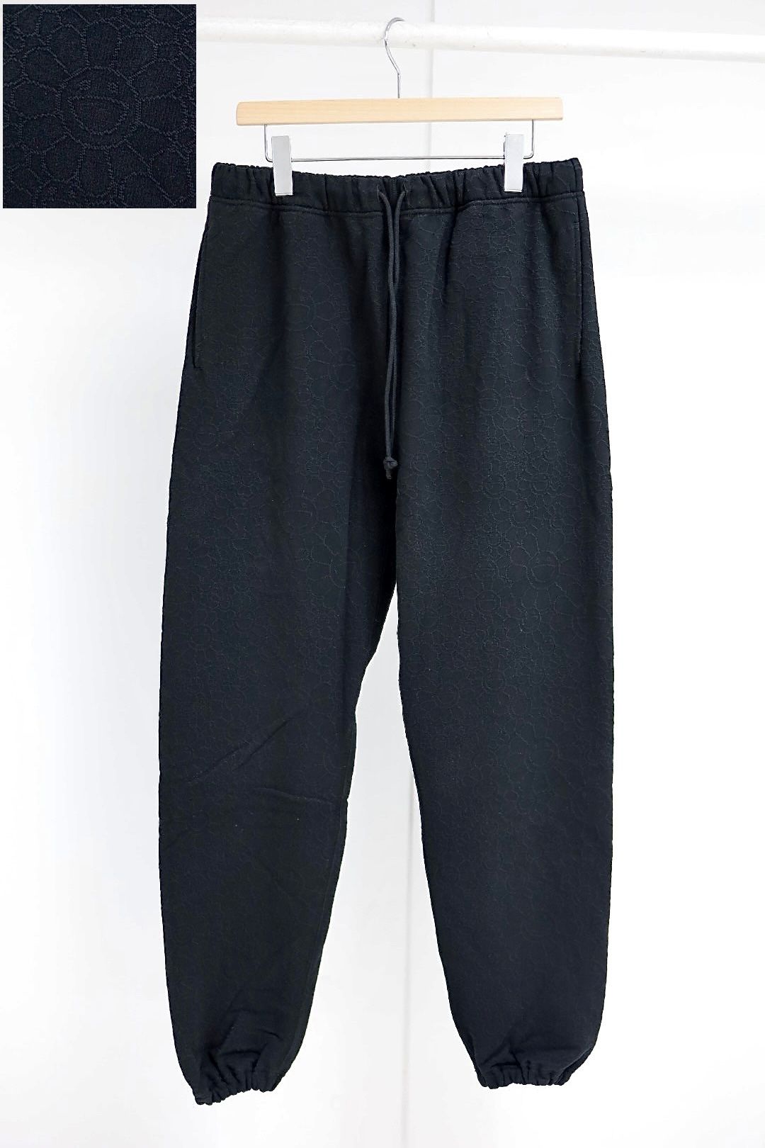 モノノケ・メイド スウェットパンツ SWEAT PANTS_FLOWER(MT-MK8-0000-016)BLACK