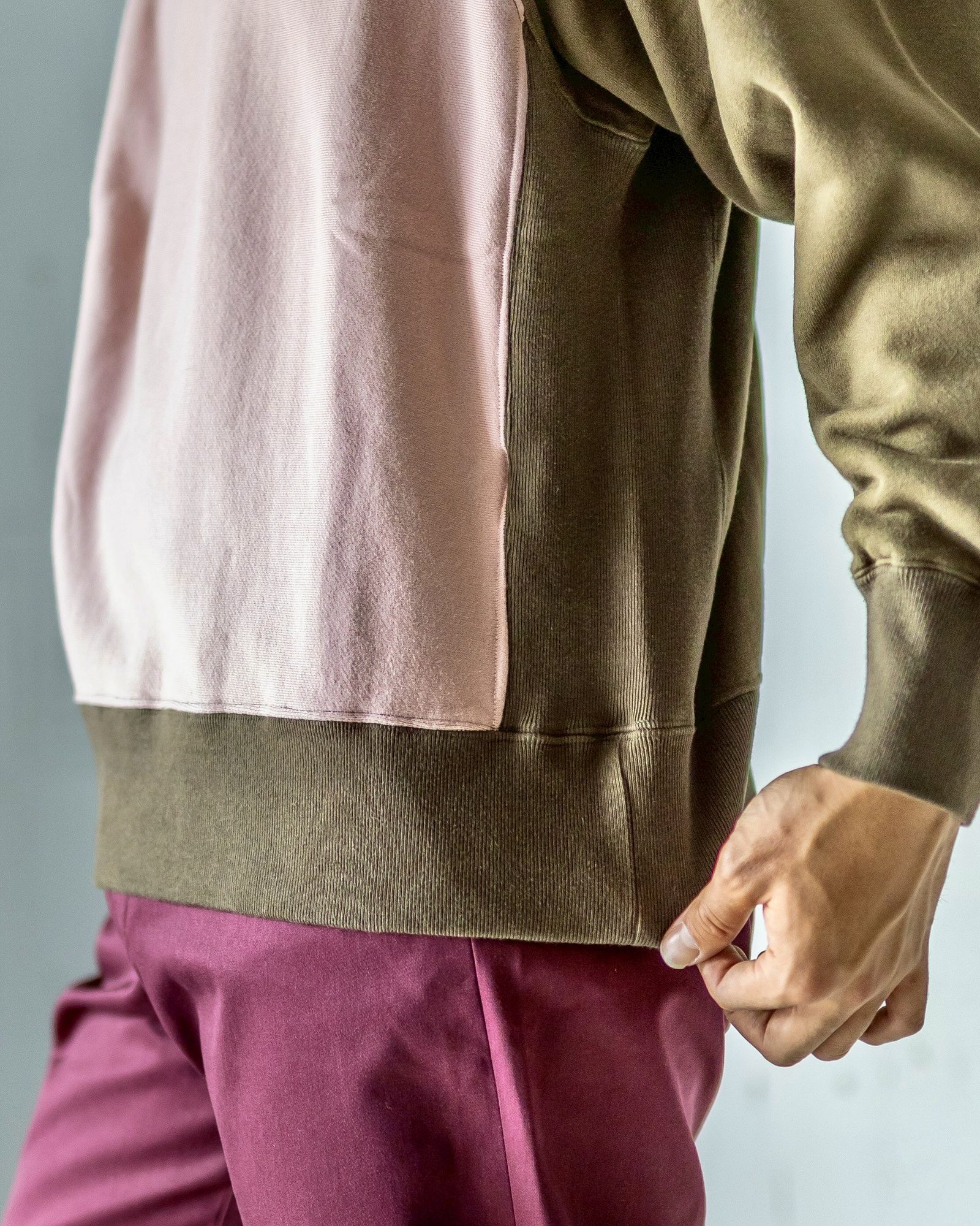 FOUNDER  SWEAT SHIRT MARKスタイル