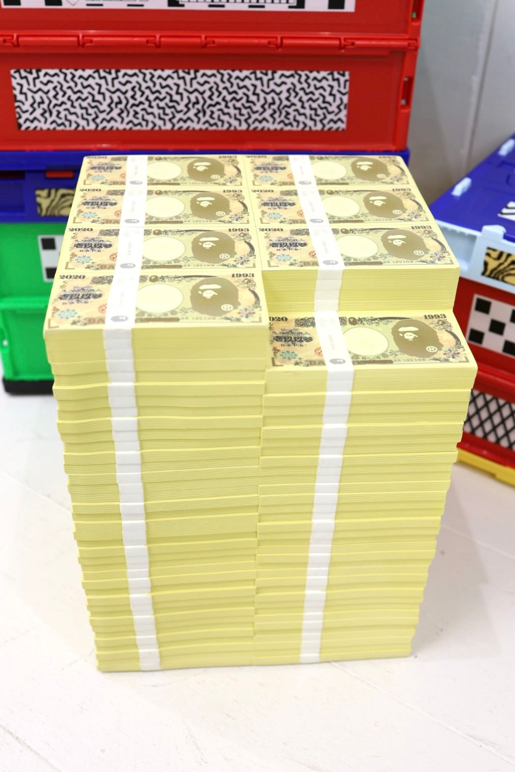 セントマイケル 26SS  BAPE STOOL APE(SM-HR1-0000-C39)WHITE☆2月7日(土)発売！