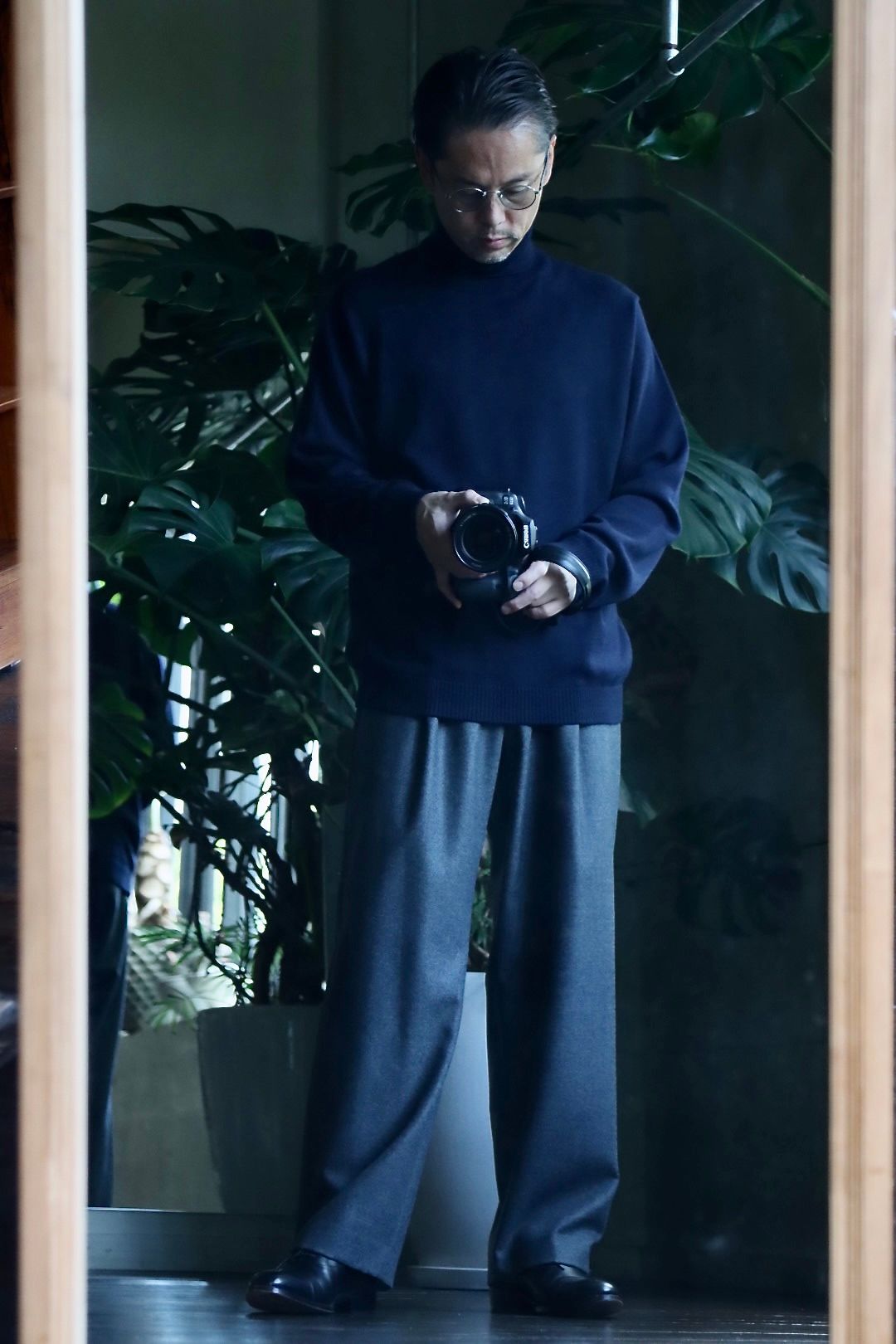 ATON 22FW SHORT MODS COATスタイル.2022.9.20.
