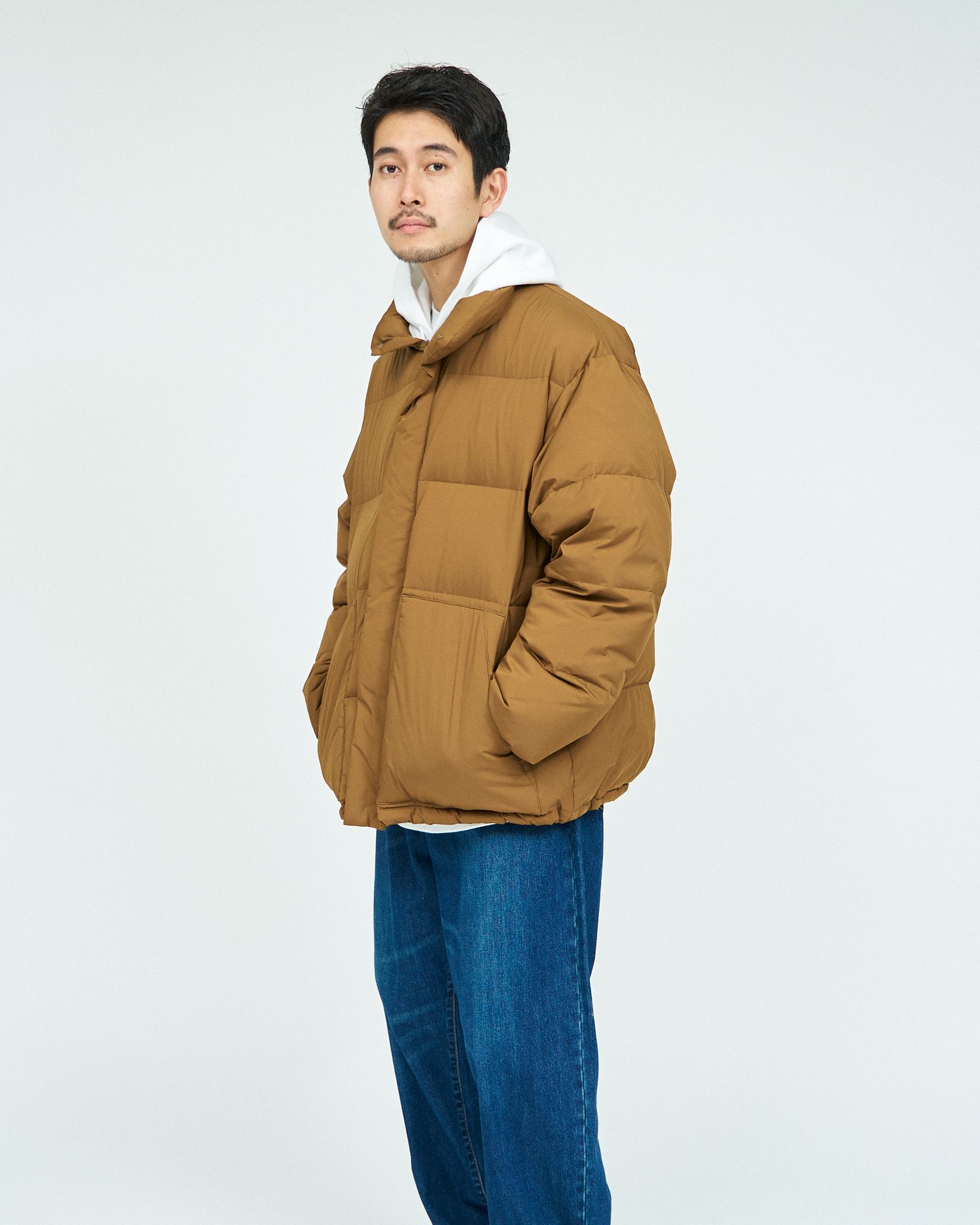 フレッシュサービス CORPORATE DOWN JACKET(FSC243-10111B)BROWN