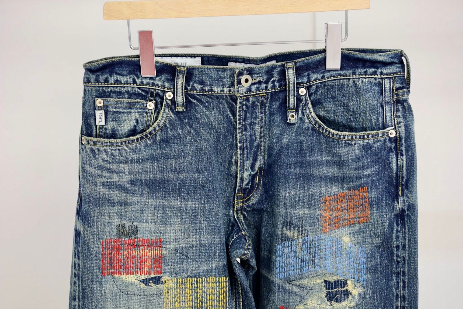 ファンダメンタル デニムパンツ SLIM FIT DENIM CS129 (FA25MT129)INDIGO