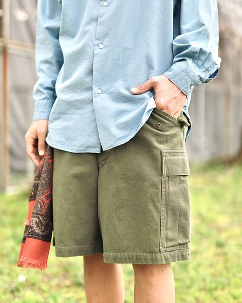 A.PRESSE 新作Regular Collar Shirtスタイル