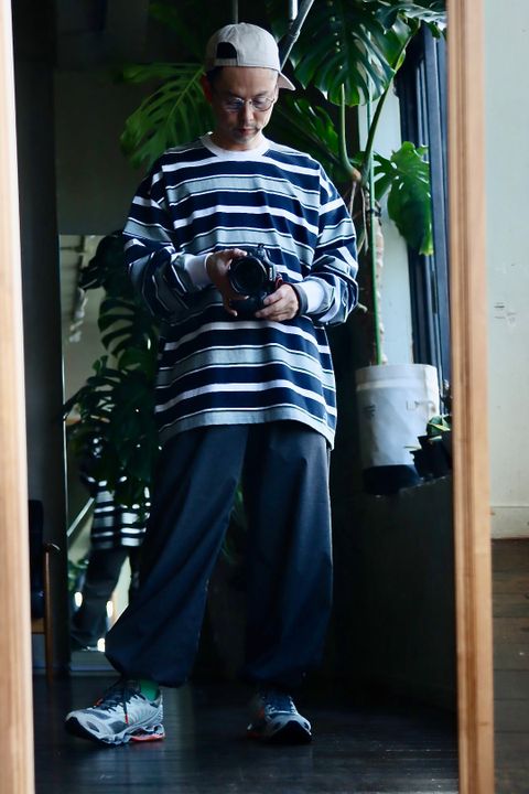 FreshService フレッシュサービス23SS MULTI BORDER L/S TEEスタイル