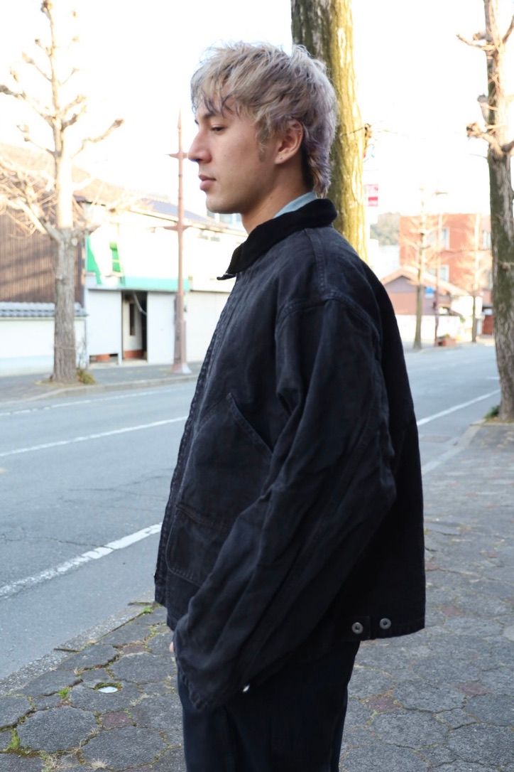 Gurank グランク 26SS カーディガン CH Logger jacket (2612H)BLACK★新作発売！