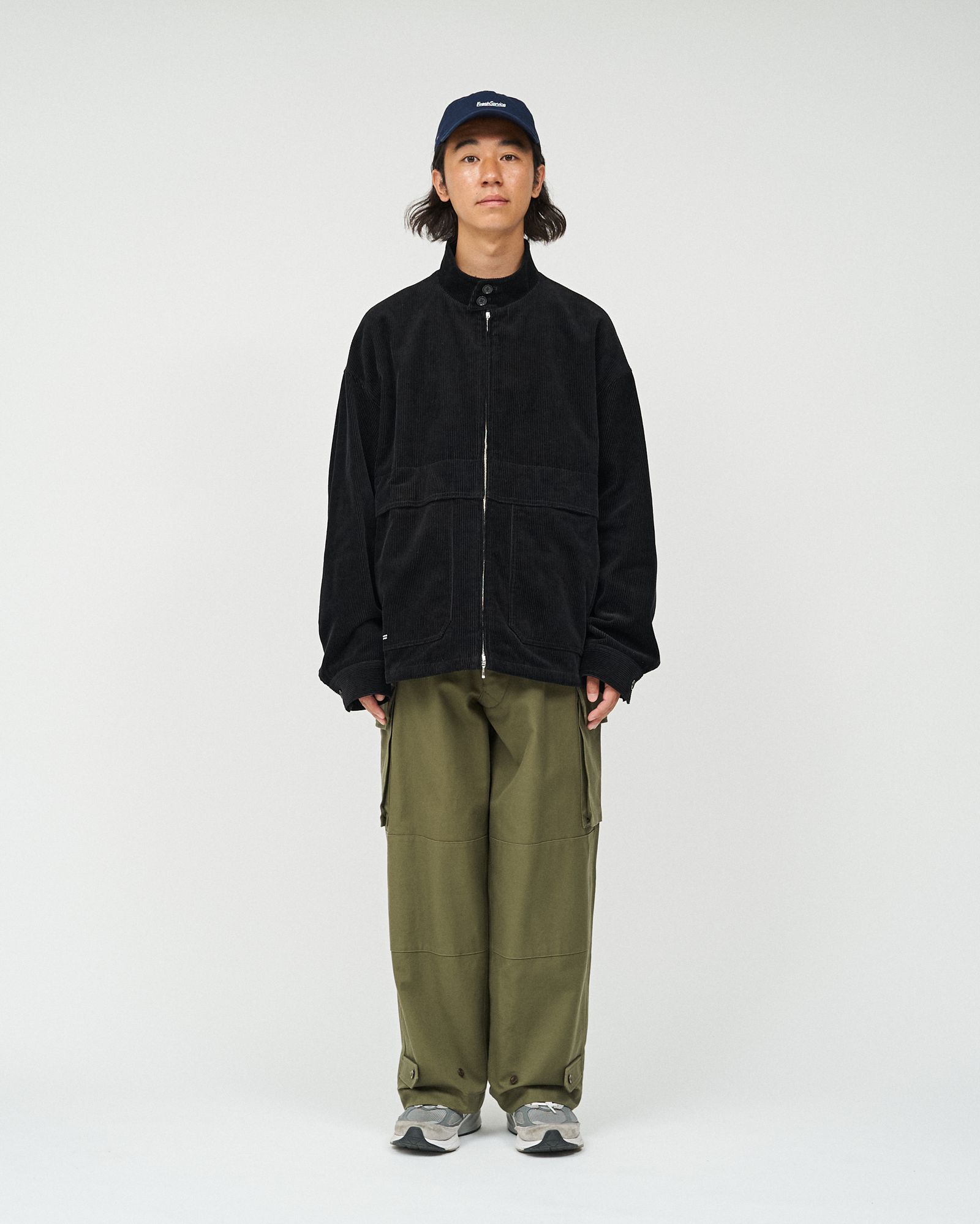 フレッシュサービス COTTON CORDUROY JACKET (FSC253-30124)BLACK★10月4日(土)発売！
