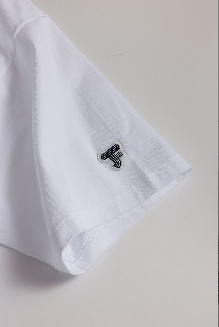 ファンダメンタル Tシャツ BORO POCKET TEE(FA25/TE12)WHITE