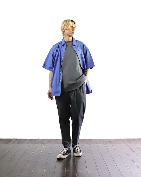 グラフペーパー 24SS Heavy Weight S/S Oversized Tee style 2024.5.10