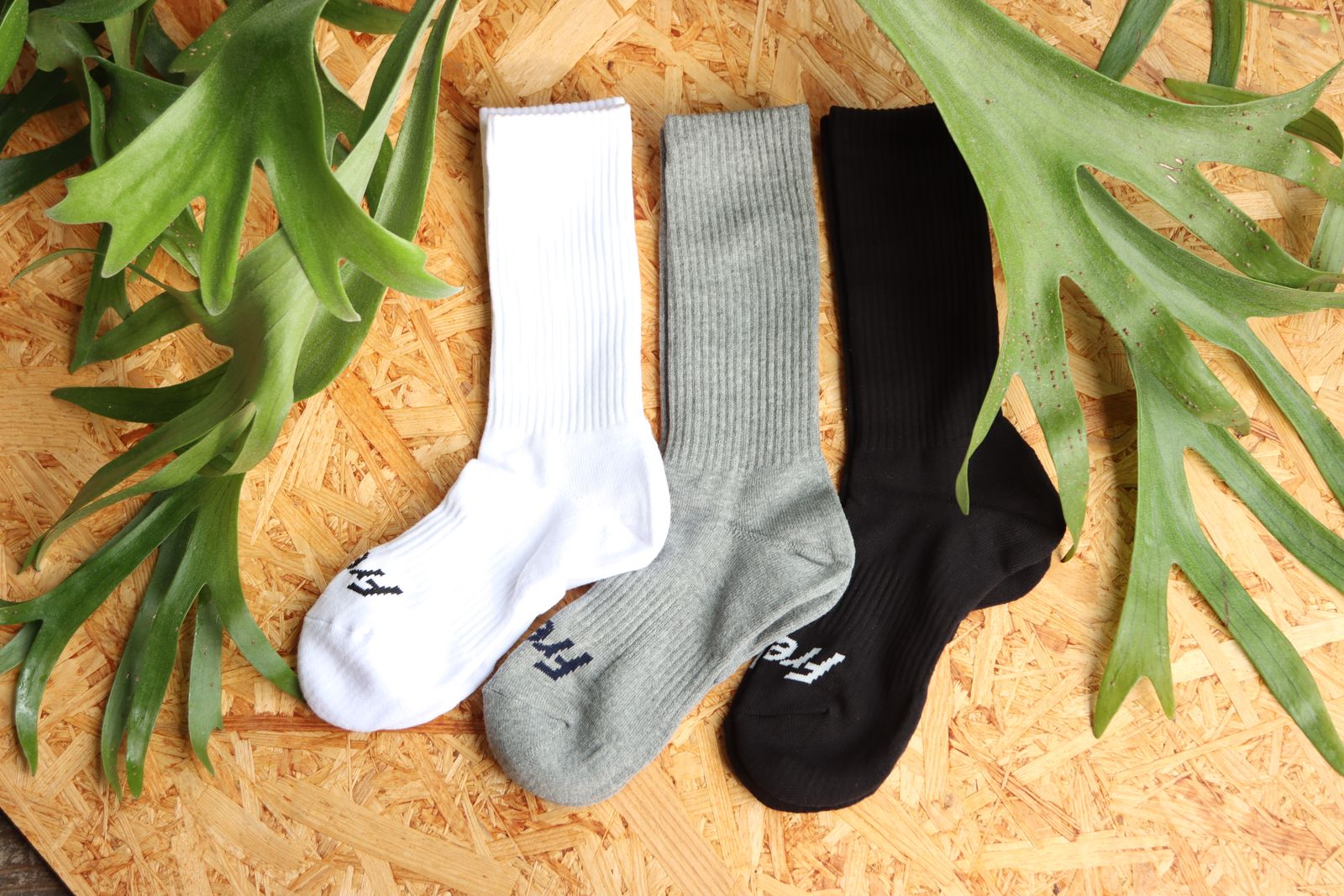 フレッシュサービスソックス SIGNATURE 3-PACK SOCKS (MONOTONE)☆再入荷！