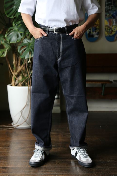 CIOTA for Graphpaper Suvin Cotton Denim Pants style.8.14.