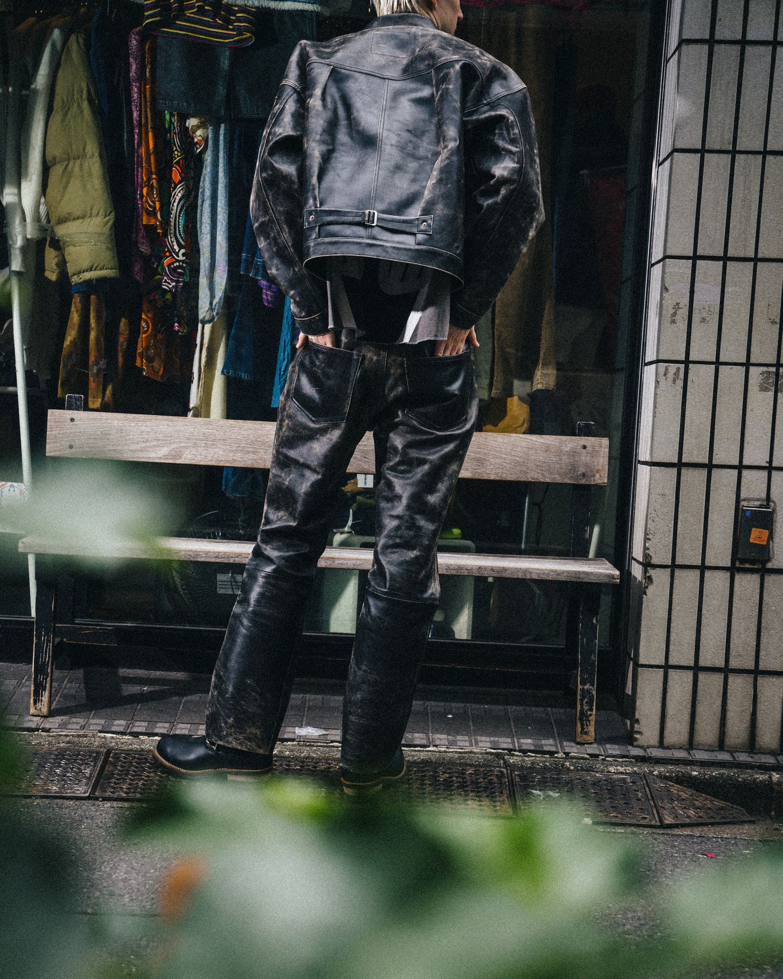 セントマイケル 26SS BBJ_LEATHER JACKET(SM-MK8-0000-C47)BLACK☆5月16日(土)発売！