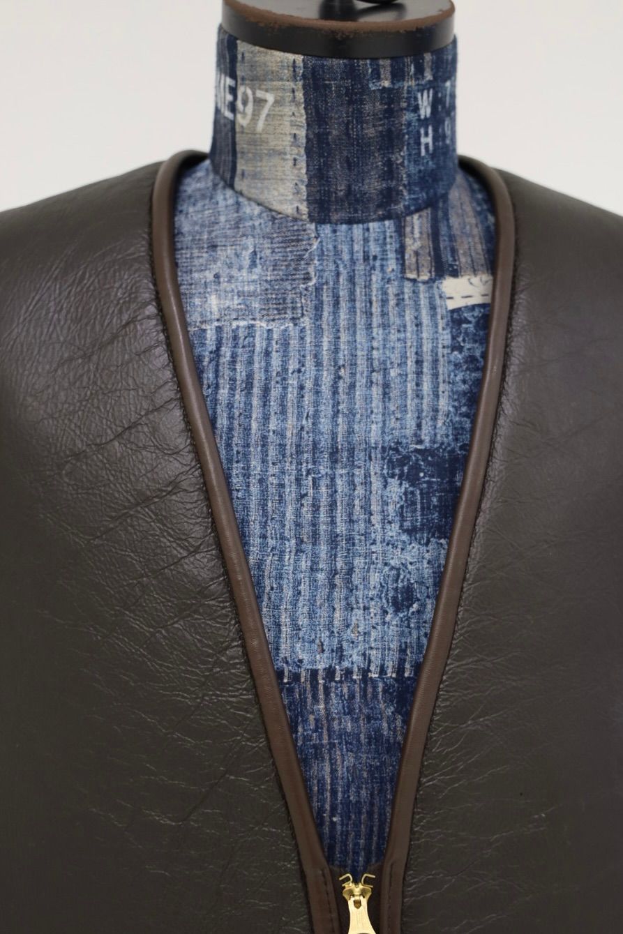 Gurank グランク Lamb skin best (2543)BROWN★新作発売！