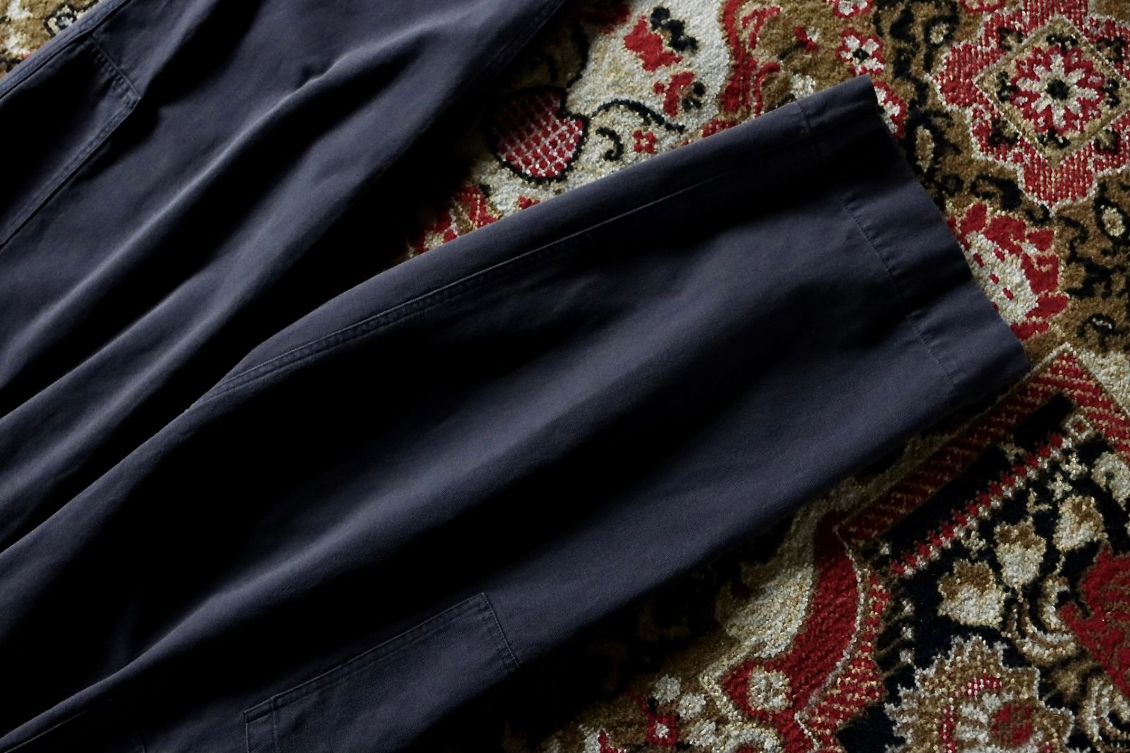 アプレッセ23SSパンツ USAF Hemmed Bottoms(23SAP-04-14M)BLACK