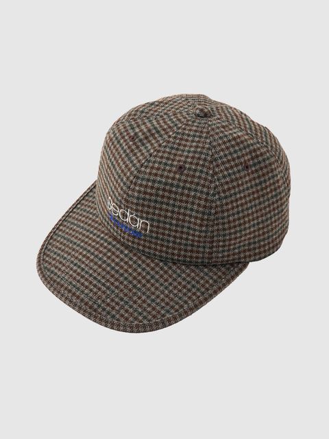 セダンオールパーパス FW24 Classic Logo Tech Wool Cap(SD24F-CP02) Grey Plaid☆10月12日(土)発売！