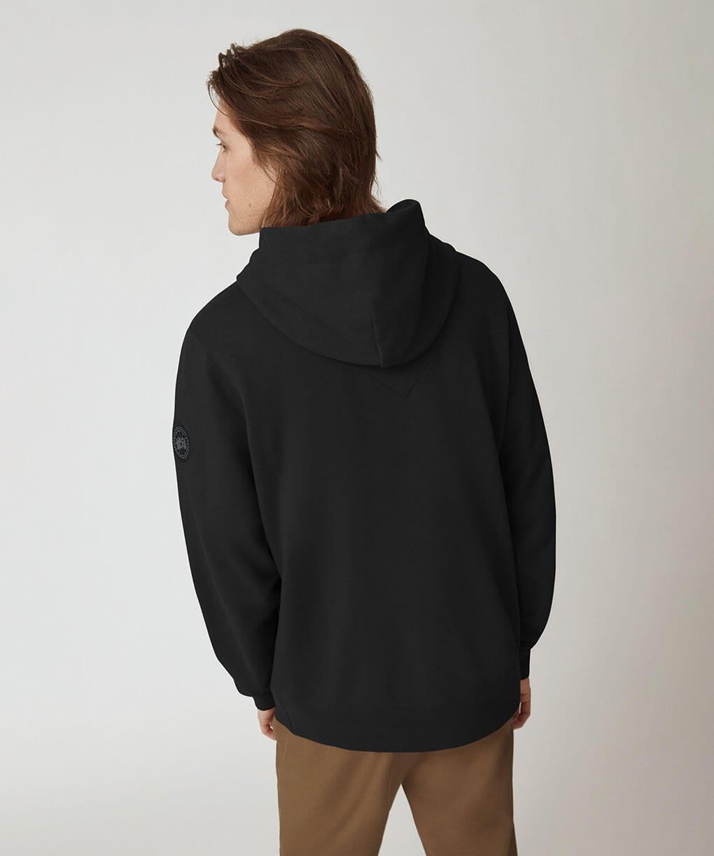 カナダグース HURON HOODY BLACK LABEL(7403MB) BLACK カナダグース正規取扱店