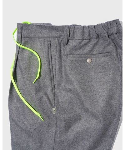 セダンオールパーパスFW23 Tech Flannel Wide Slacks (SD23F-PT04)Grey☆10月28日(土)発売！