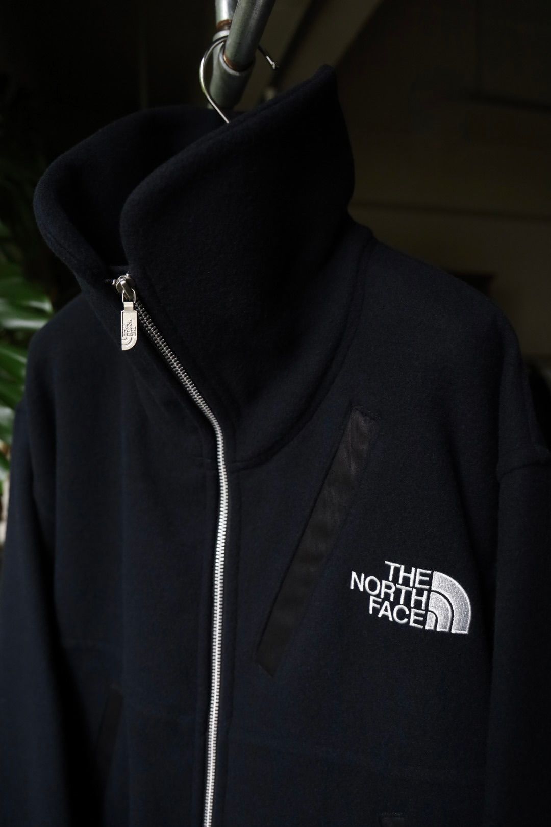 アイジュンヤワタナベマン THE NORTH FACE  ウールメルトンジャケット(WN-J917-100)NAVY