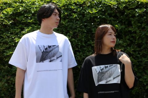 Graphpaper POET MEETS DUBWISE for Graphpaper Oversized Tee “WORDS AND SILENCE” style. 2021.05.29.