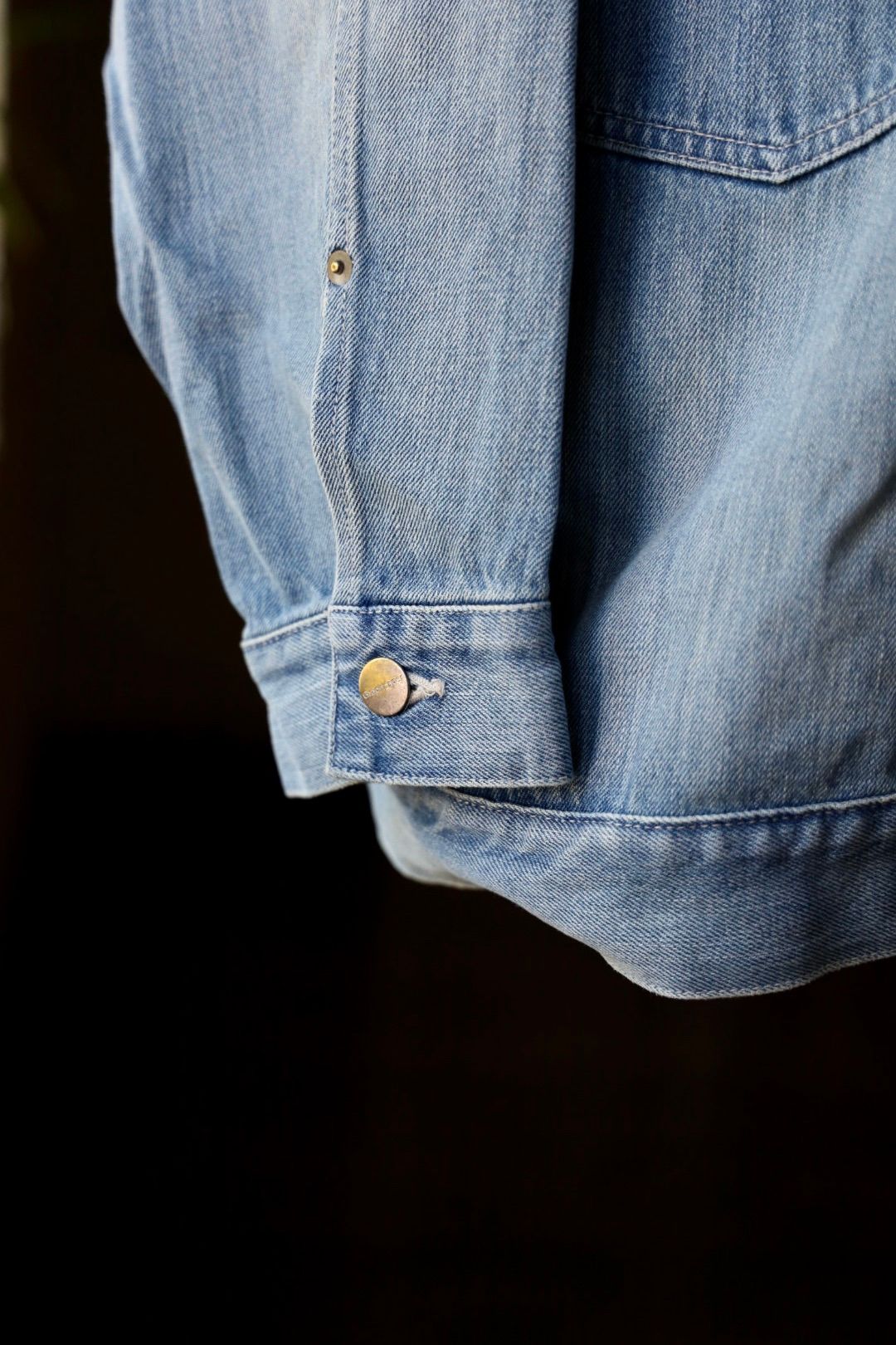 グラフペーパー Selvage Denim Jacket(GU253-20054LB)INDIGO_LIGHT FADE