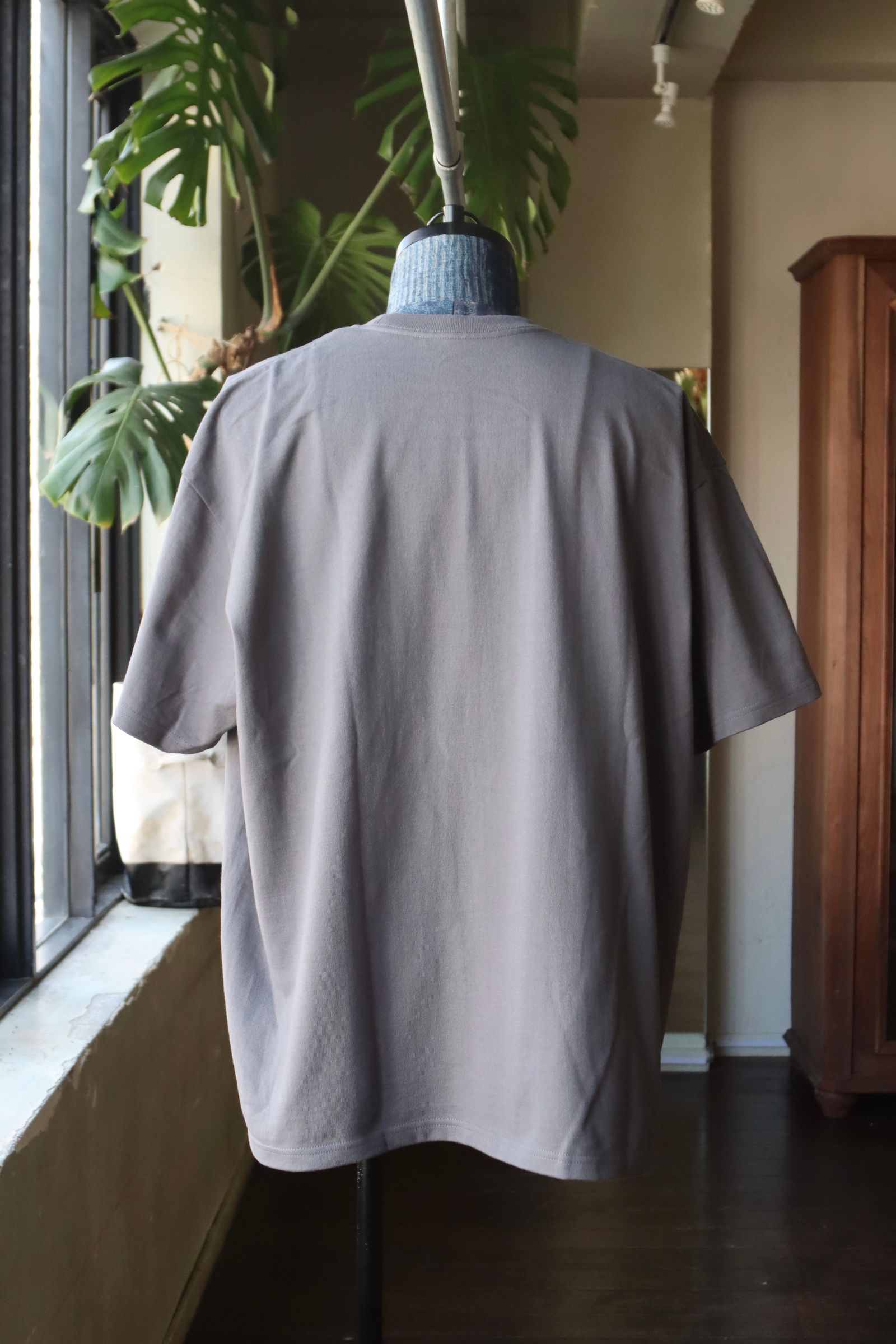 グラフペーパー Heavy Weight S/S Oversized Tee(GRAY)