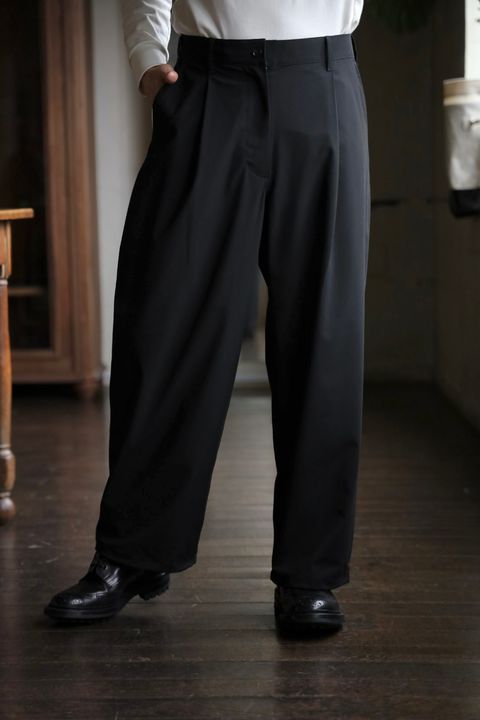 FreshService WOOLY CLOTH DOUBLE JACKET"BLACK"スタイル2025.3.7.