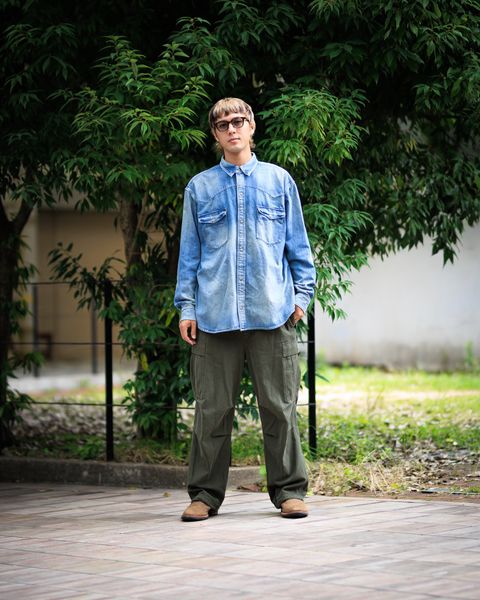 A.PRESSE Vintage Western Denim Shirts 7月4日(土)新作発売！